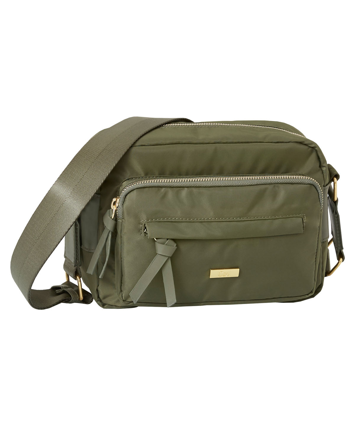 Cartera Casual Mujer Regular Crossbody Verde Cat