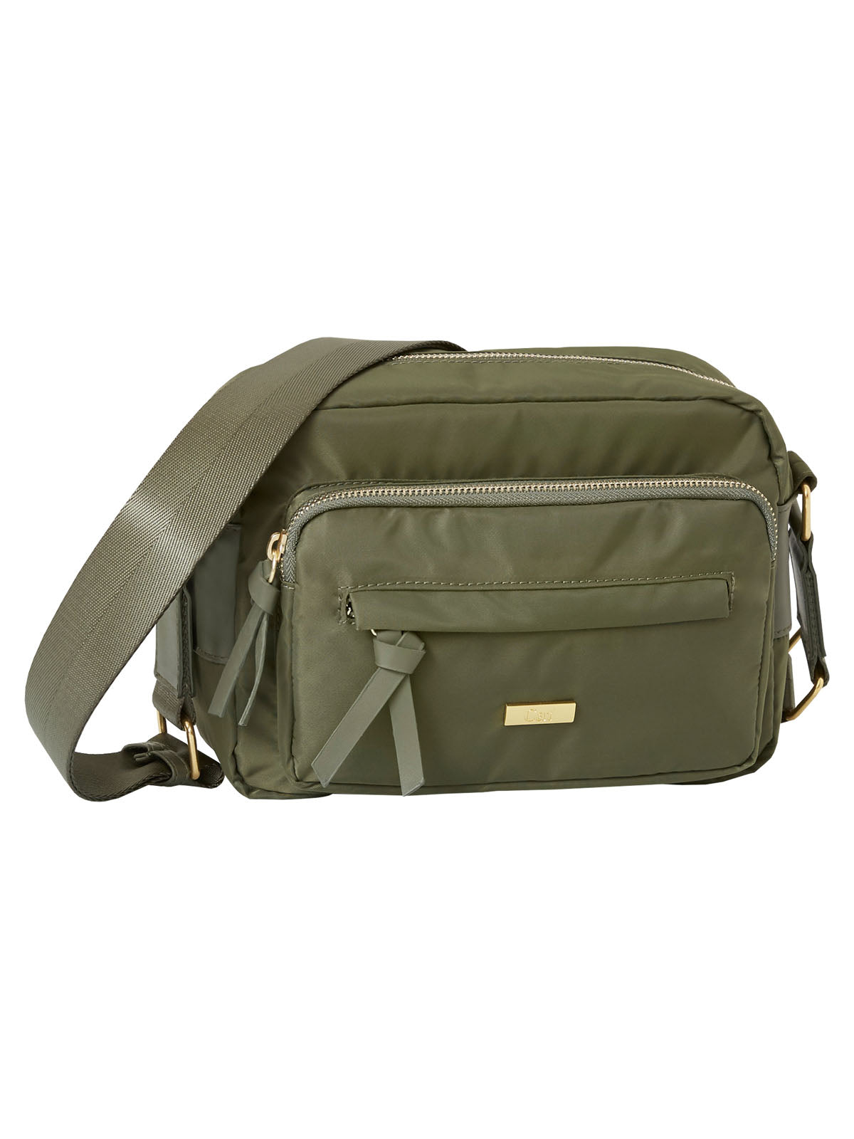 Cartera Casual Mujer Regular Crossbody Verde Cat