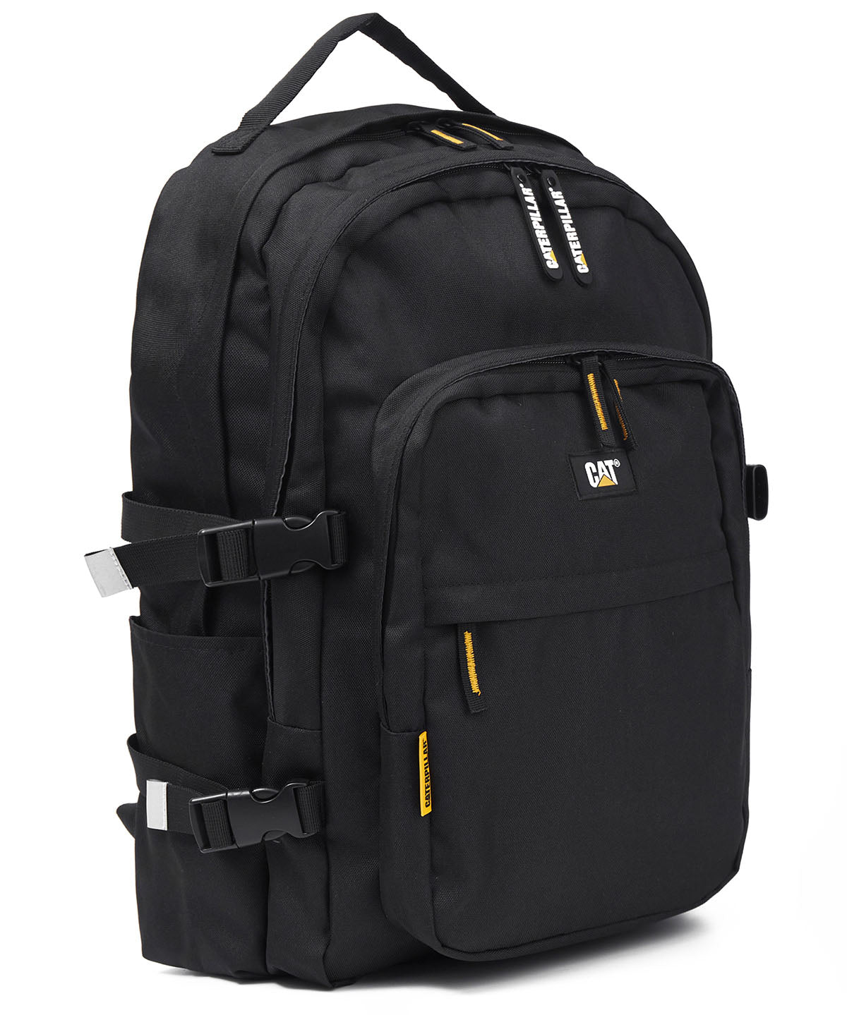 Mochila Con Compartimiento Laptop Unisex Sao Paulo Urban Negra Cat