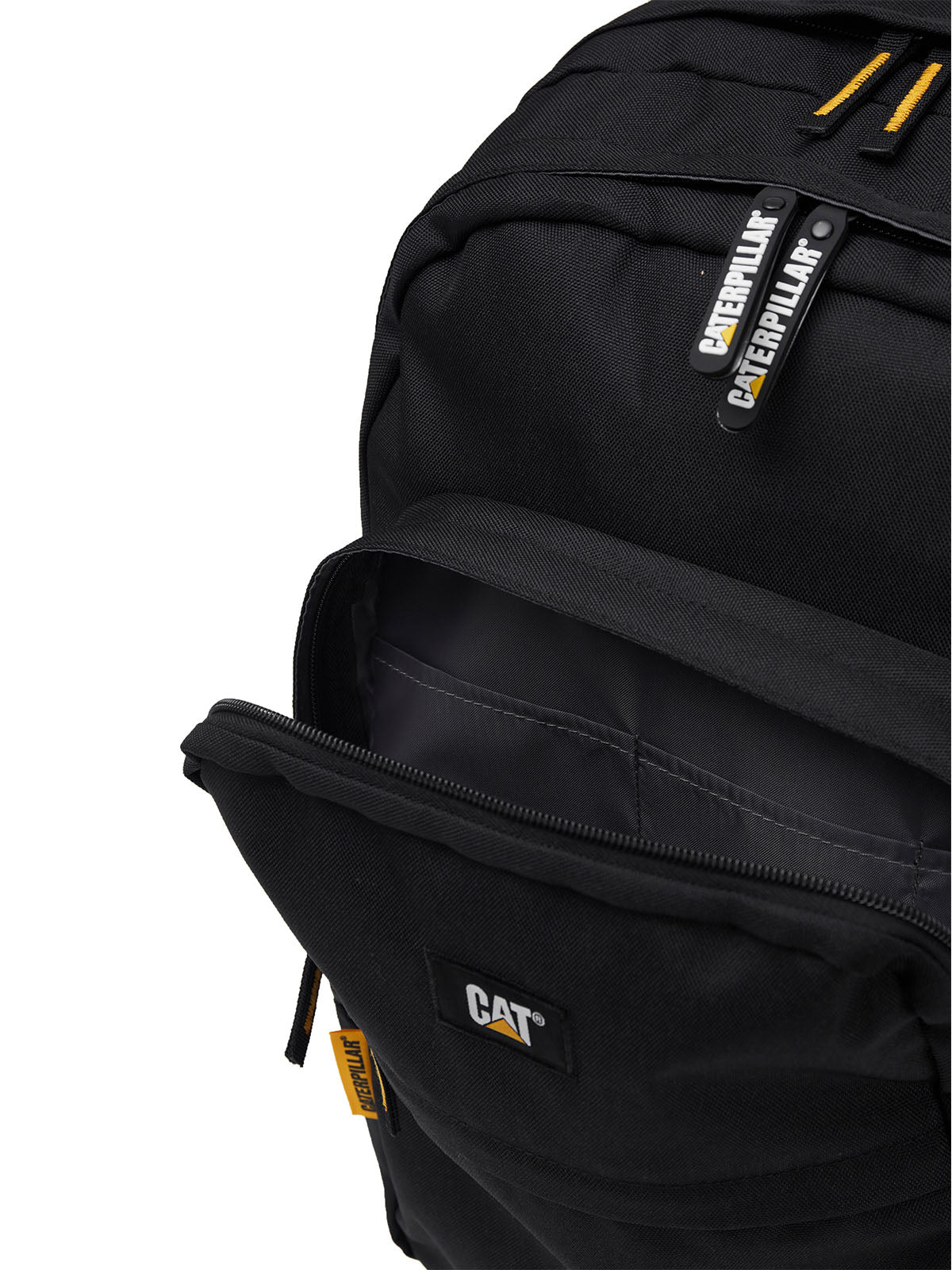 Mochila Con Compartimiento Laptop Unisex Sao Paulo Urban Negra Cat