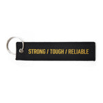 Llavero para Equipaje Unisex Woven Key Hanger Negro Cat