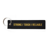 Llavero para Equipaje Unisex Woven Key Hanger Negro Cat