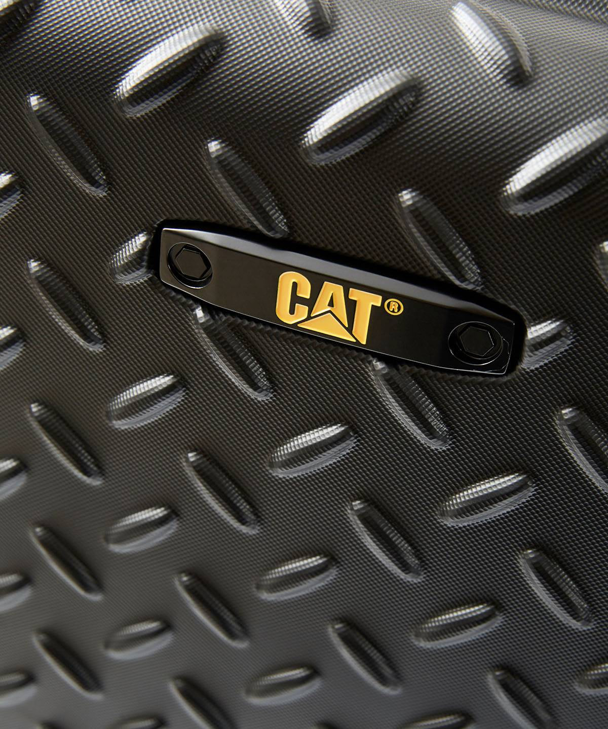 Maleta Unisex Industrial Plate 28 Negra Cat