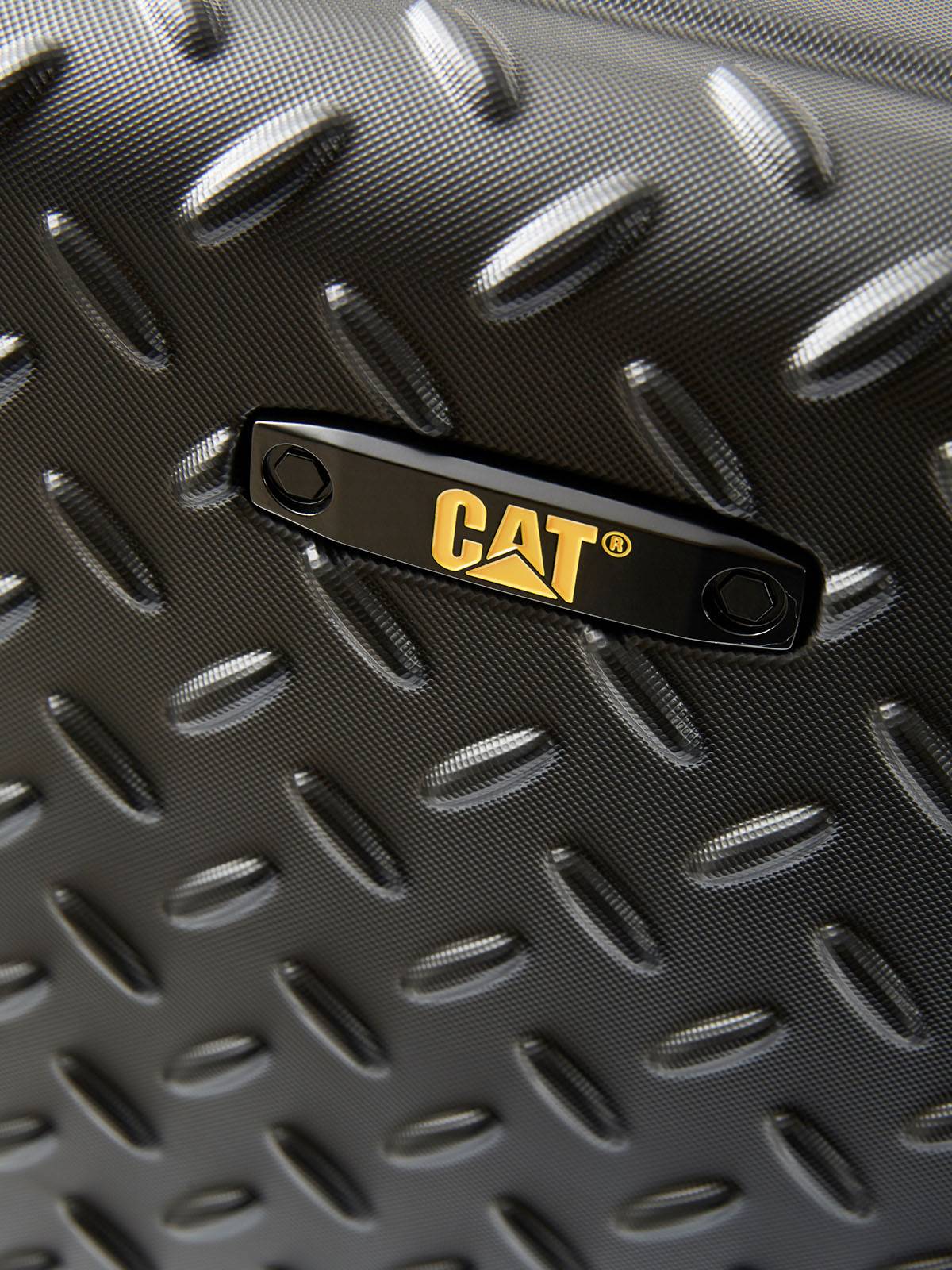 Maleta Unisex Industrial Plate 28 Negra Cat