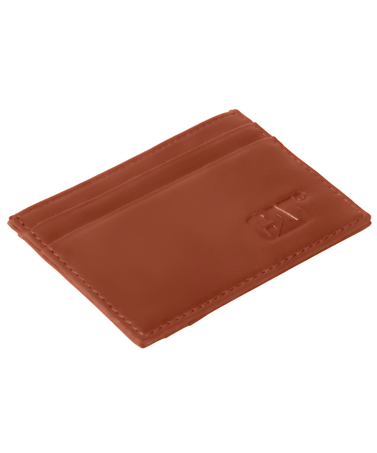 Billetera Rfid Unisex México Leather Cardholder Canela Cat