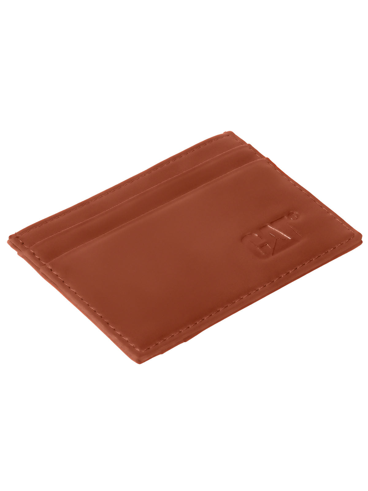 Billetera Rfid Unisex México Leather Cardholder Canela Cat