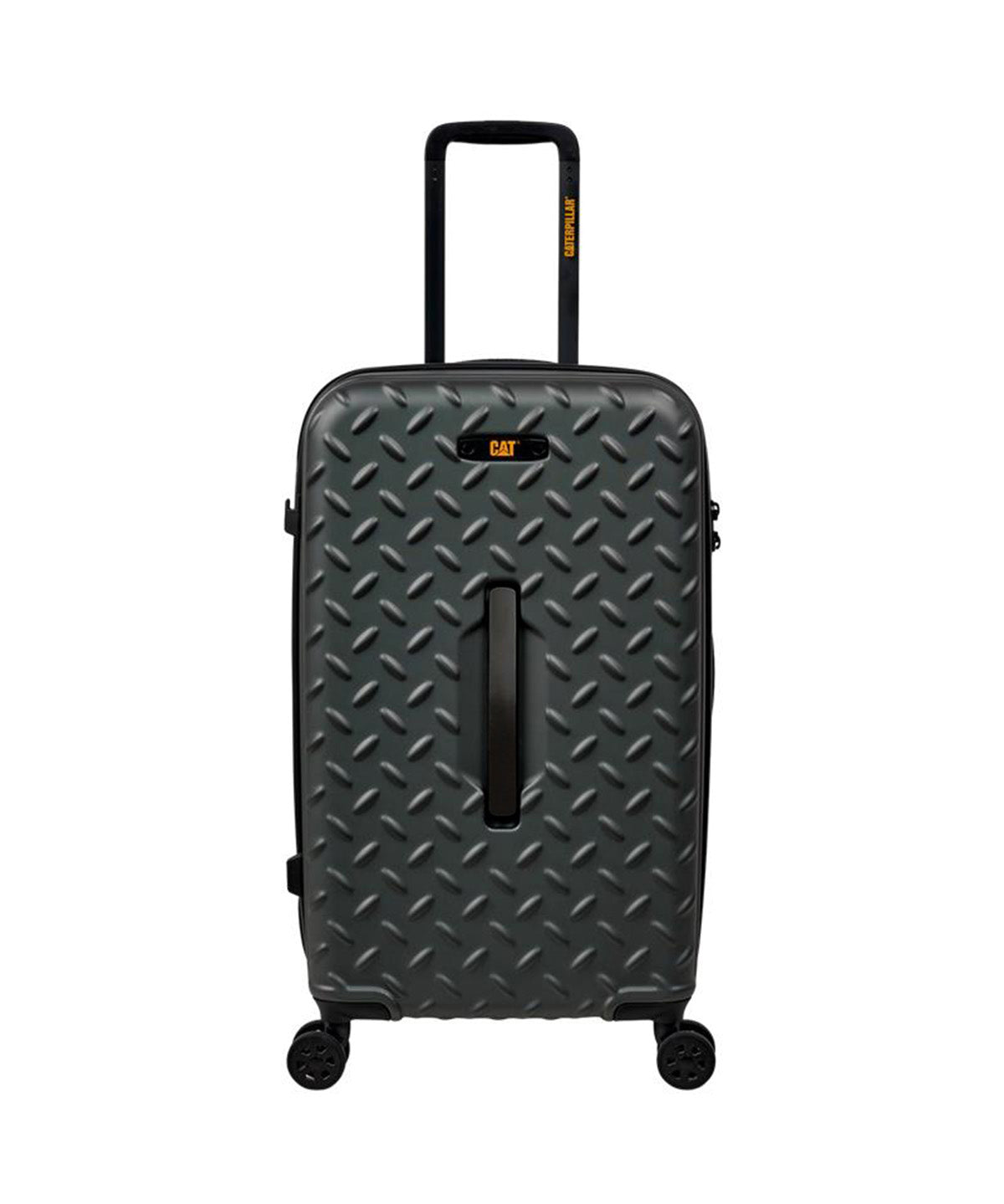 Maleta Mediana Industrial Plate Trunk Gris Oscuro CAT