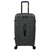 Maleta Mediana Industrial Plate Trunk Gris Oscuro CAT