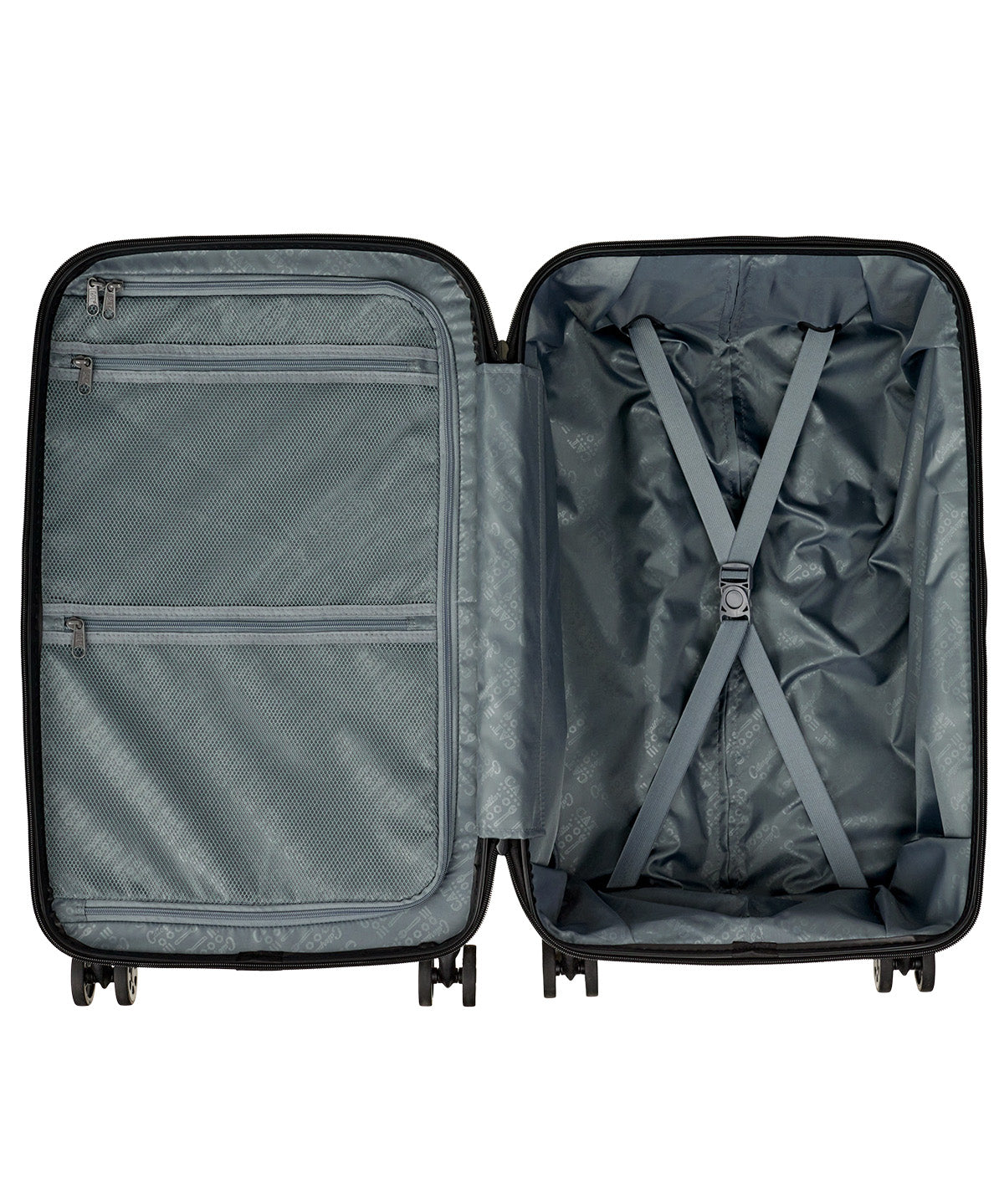 Maleta Mediana Industrial Plate Trunk Gris Oscuro CAT