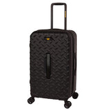 Maleta Mediana Industrial Plate Trunk Negro Cat