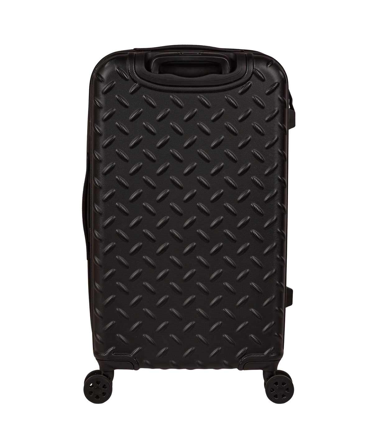 Maleta Mediana Industrial Plate Trunk Negro Cat