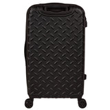 Maleta Mediana Industrial Plate Trunk Negro Cat