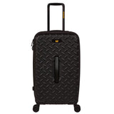 Maleta Mediana Industrial Plate Trunk Negro Cat