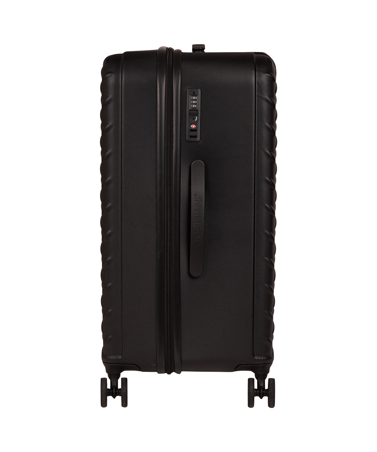 Maleta Mediana Industrial Plate Trunk Negro Cat
