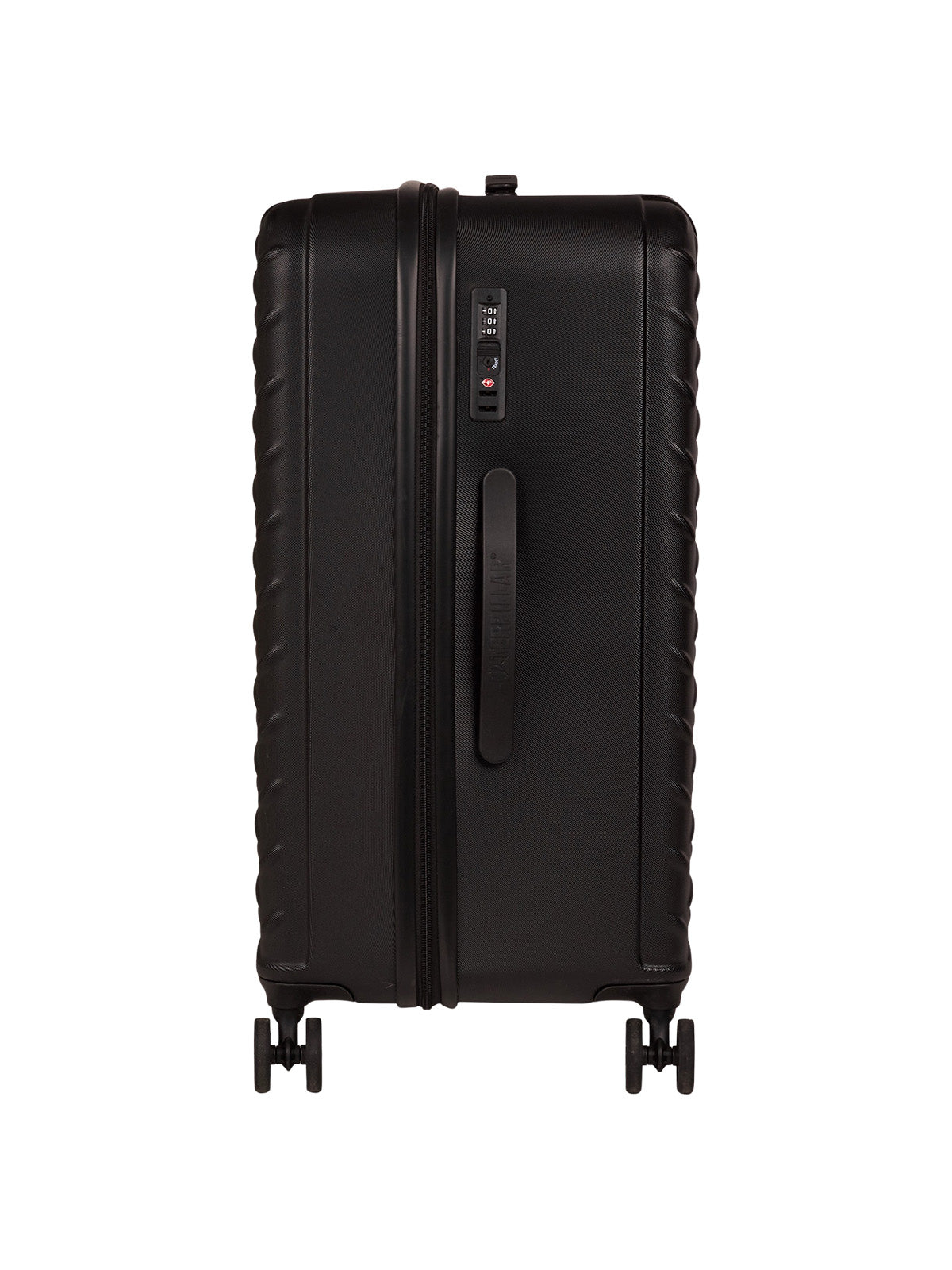 Maleta Mediana Industrial Plate Trunk Negro Cat