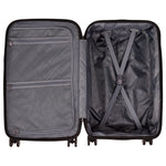 Maleta Mediana Industrial Plate Trunk Negro Cat