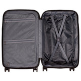 Maleta Mediana Industrial Plate Trunk Negro Cat