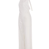 Jardinera Mujer Halter Lino Crudo BSoulxRKF