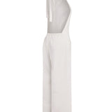 Jardinera Mujer Halter Lino Crudo BSoulxRKF