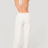 Jardinera Mujer Halter Lino Crudo BSoulxRKF