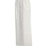 Pantalón Mujer Lino Crudo BSoulxRKF