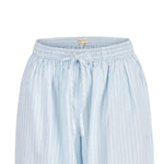 Pantalón Mujer Lino Celeste BSoulxRKF