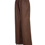 Pantalón Mujer Lino Café BsoulxRKF