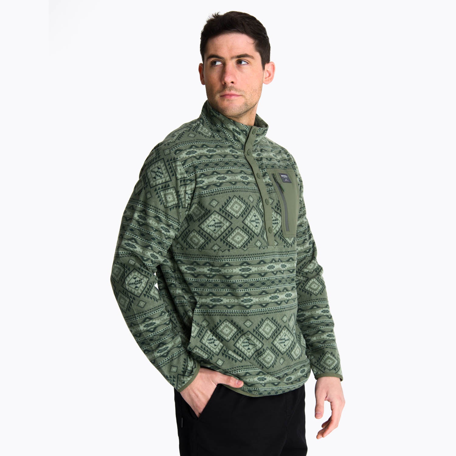 Polar Hombre Microfleece Christ Verde Oscuro Merrell