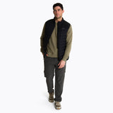 Parka Pluma Sin Mangas Hombre Taihape Negro Merrell