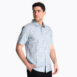 Camisa Manga Corta Hombre Bluff Gris Claro Merrell