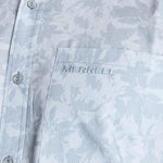 Camisa Manga Corta Hombre Bluff Gris Claro Merrell