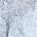 Camisa Manga Corta Hombre Bluff Gris Claro Merrell