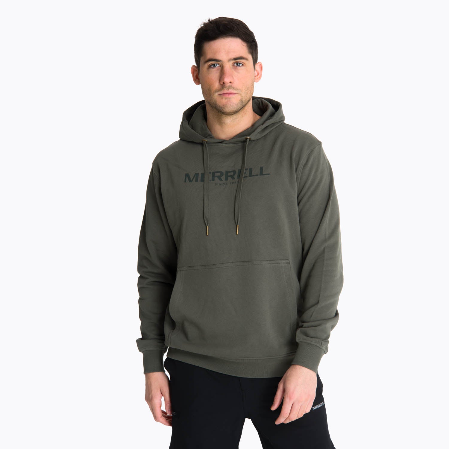 Poleron Hombre Kaikoura Verde Oscuro Merrell