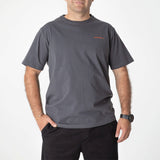 Polera Manga Corta Hombre Douglas Gris Oscuro Merrell