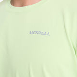 Polera Manga Corta Hombre Birdsville Verde Claro Merrell