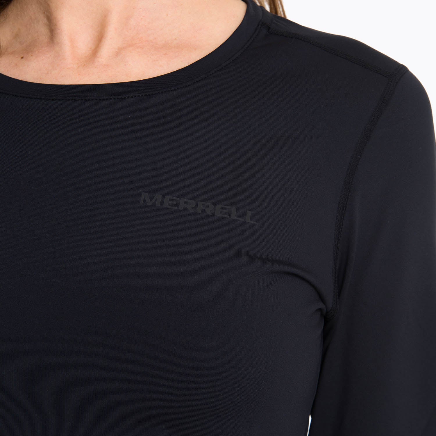 Primera Capa Superior Mujer Hamilton Negro Merrell