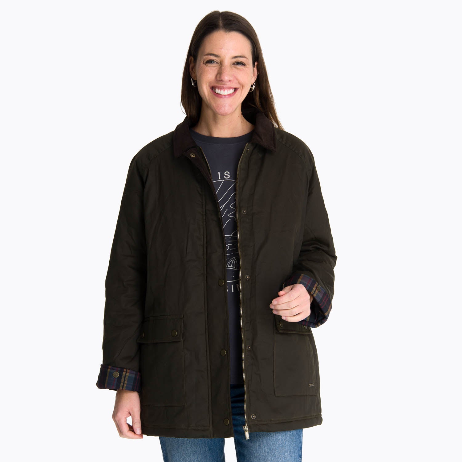 Chaqueta Mujer Wapier Verde Oscuro Merrell