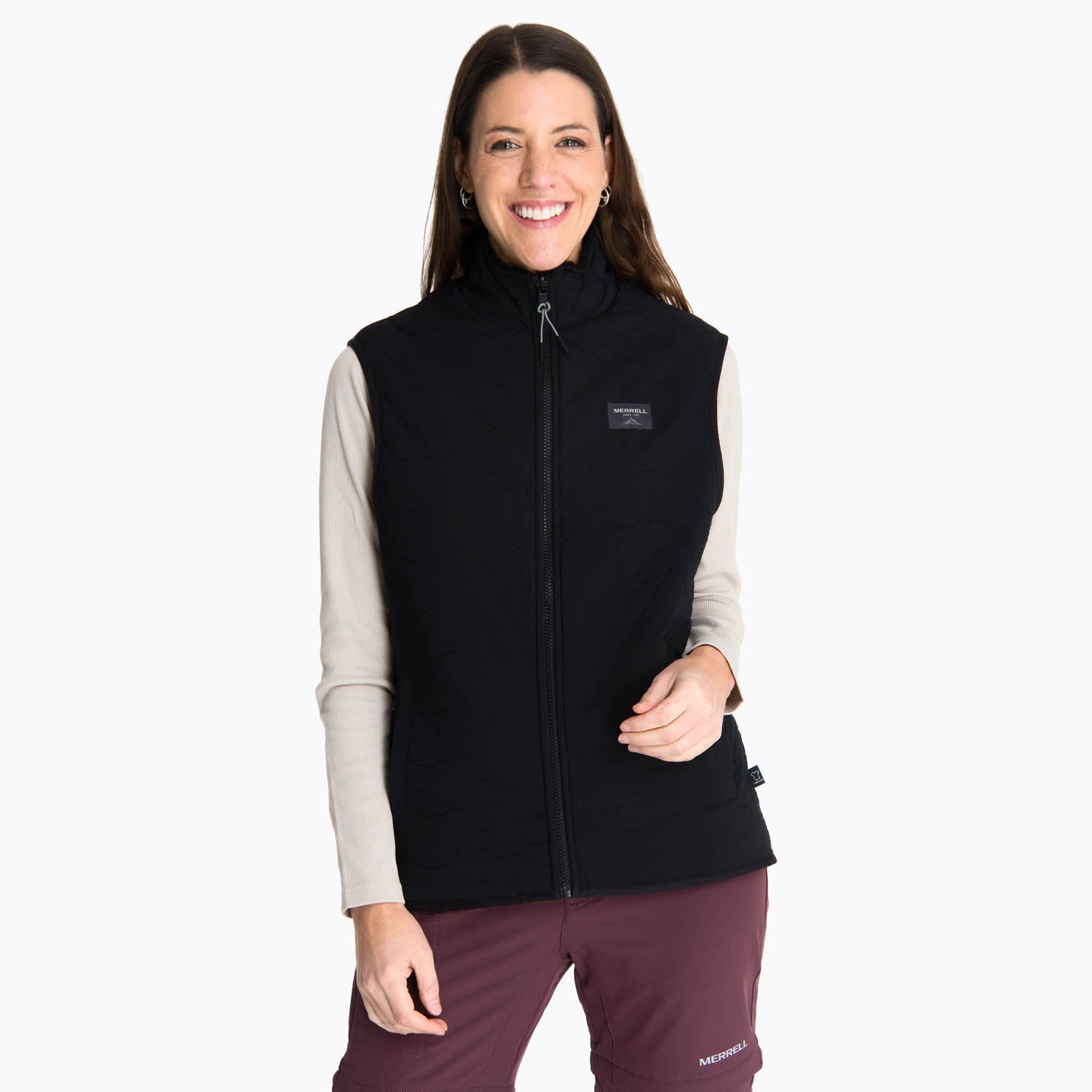 Polar Sin Mangas Mujer Rawhara Reversible Negro Merrell