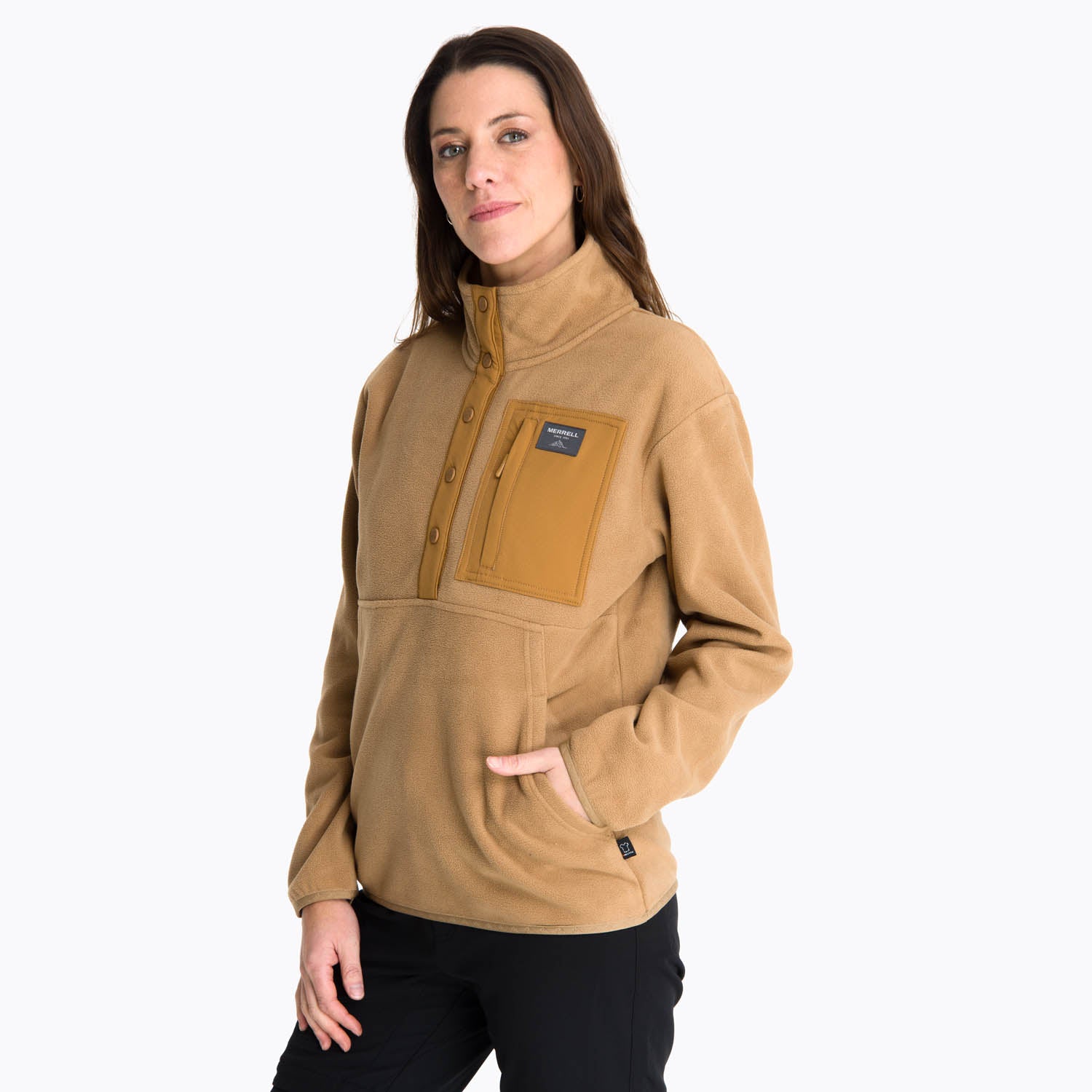 Polar Mujer Microfleece Koura Beige Oscuro Merrell