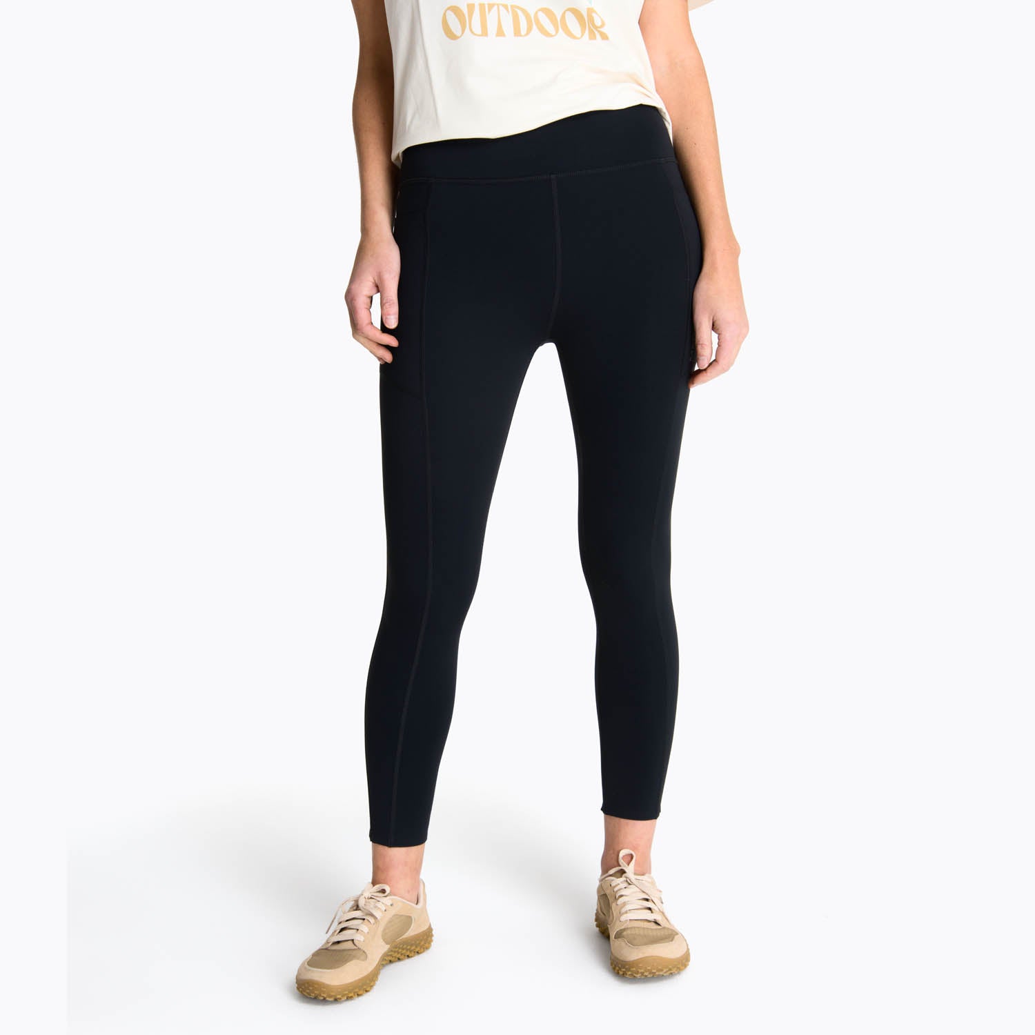 Calza Mujer Ankle Fit Legging Tehea Negro Merrell