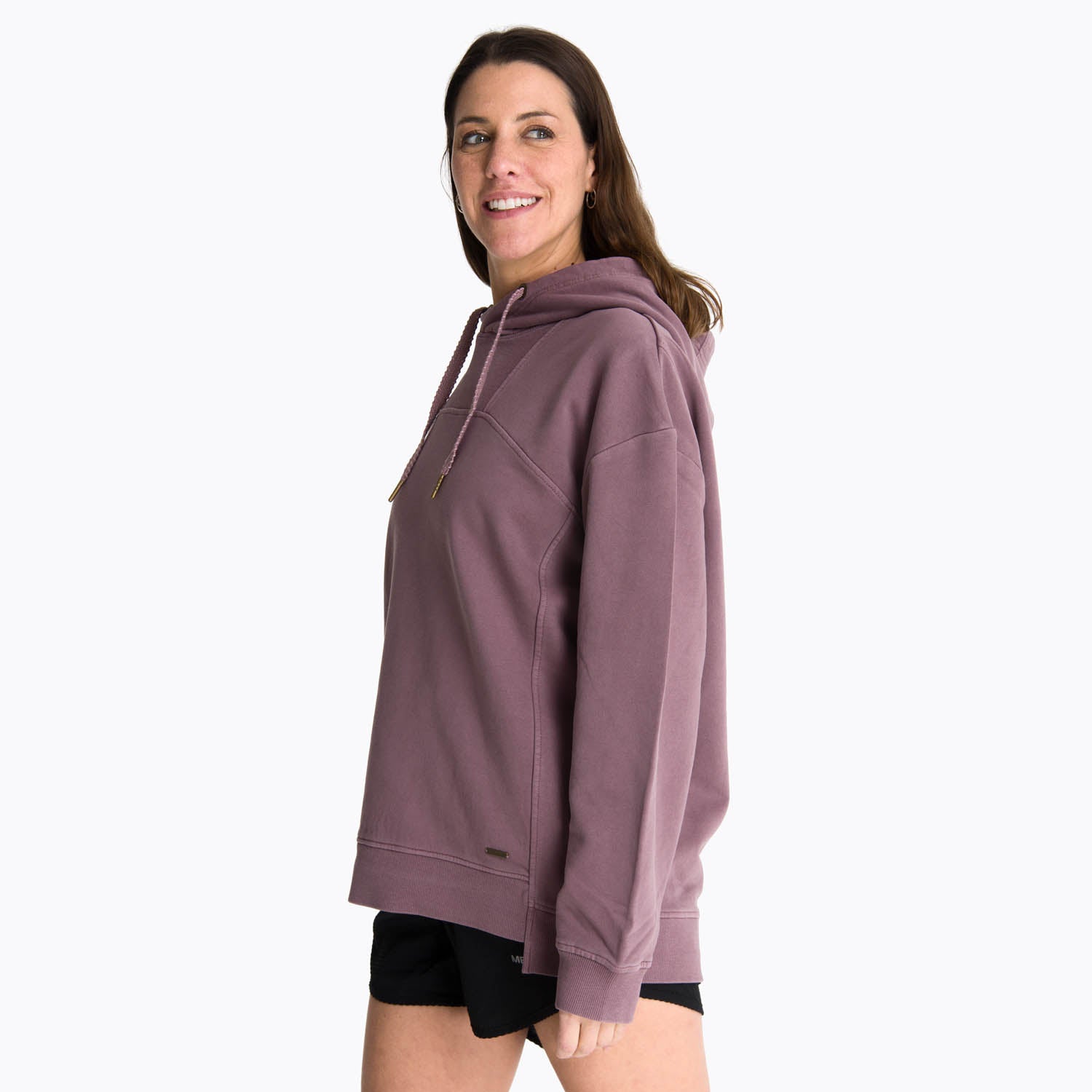 Poleron Mujer Arewhana Morado Oscuro Merrell
