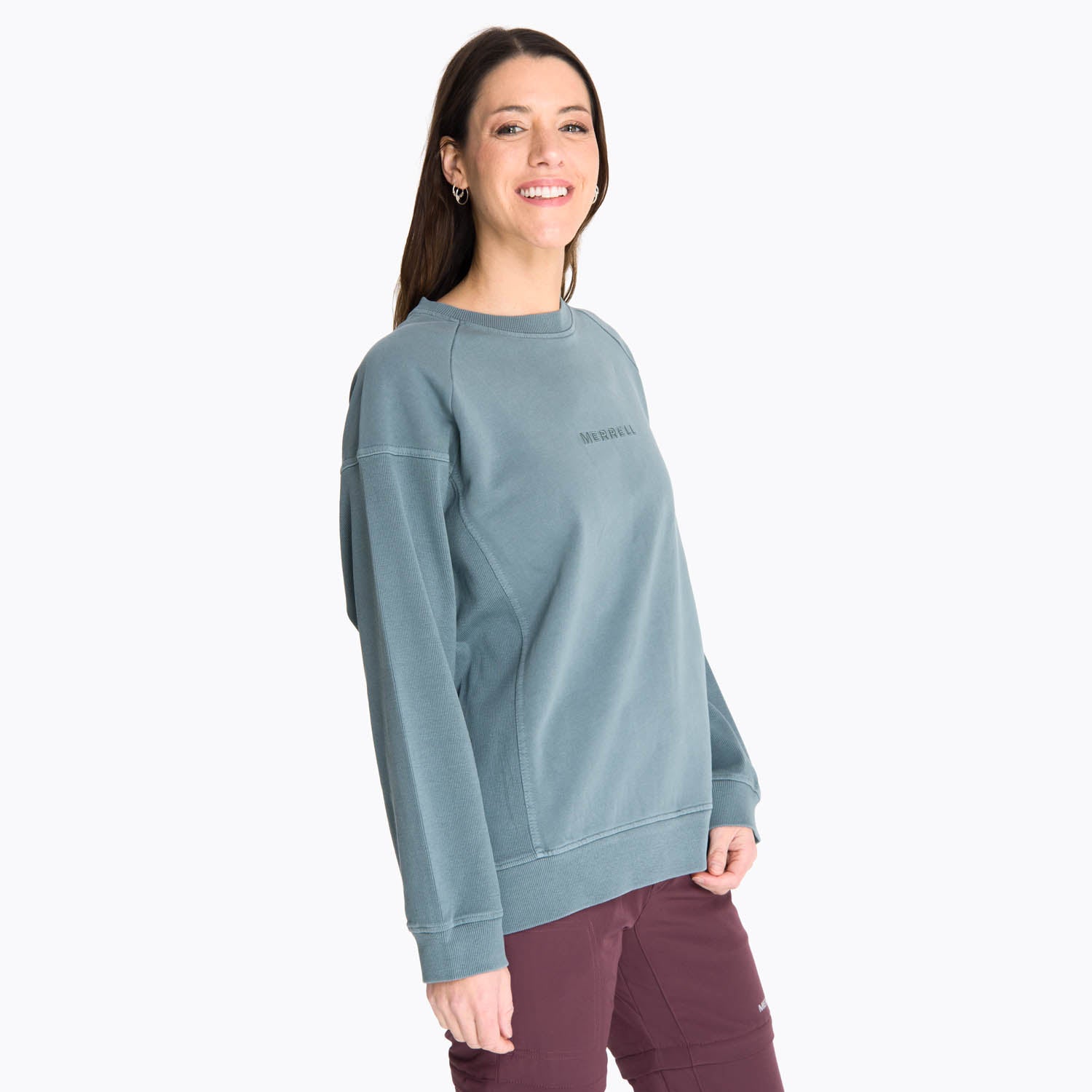 Poleron Mujer Pokiha Verde Musgo Merrell