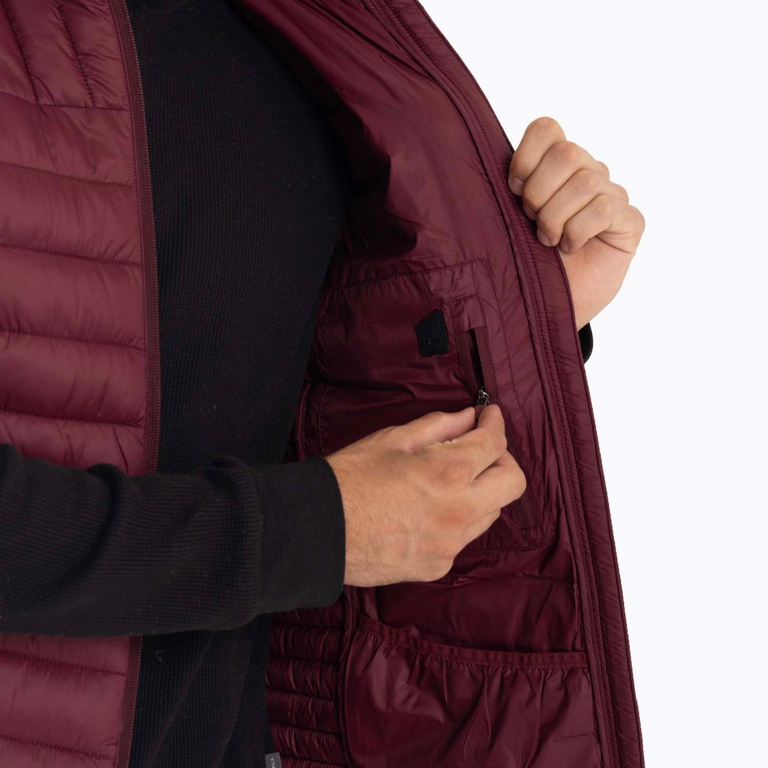 Parka Sin Mangas Hombre Full Zipper Merrell