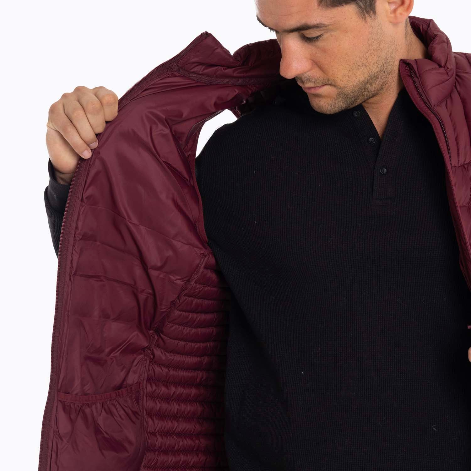 Parka Sin Mangas Hombre Full Zipper Merrell