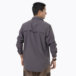 Camisa Manga Larga Hombre Kuskov Gris Merrell