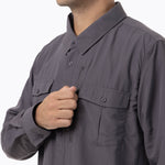 Camisa Manga Larga Hombre Kuskov Gris Merrell