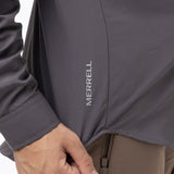 Camisa Manga Larga Hombre Kuskov Gris Merrell