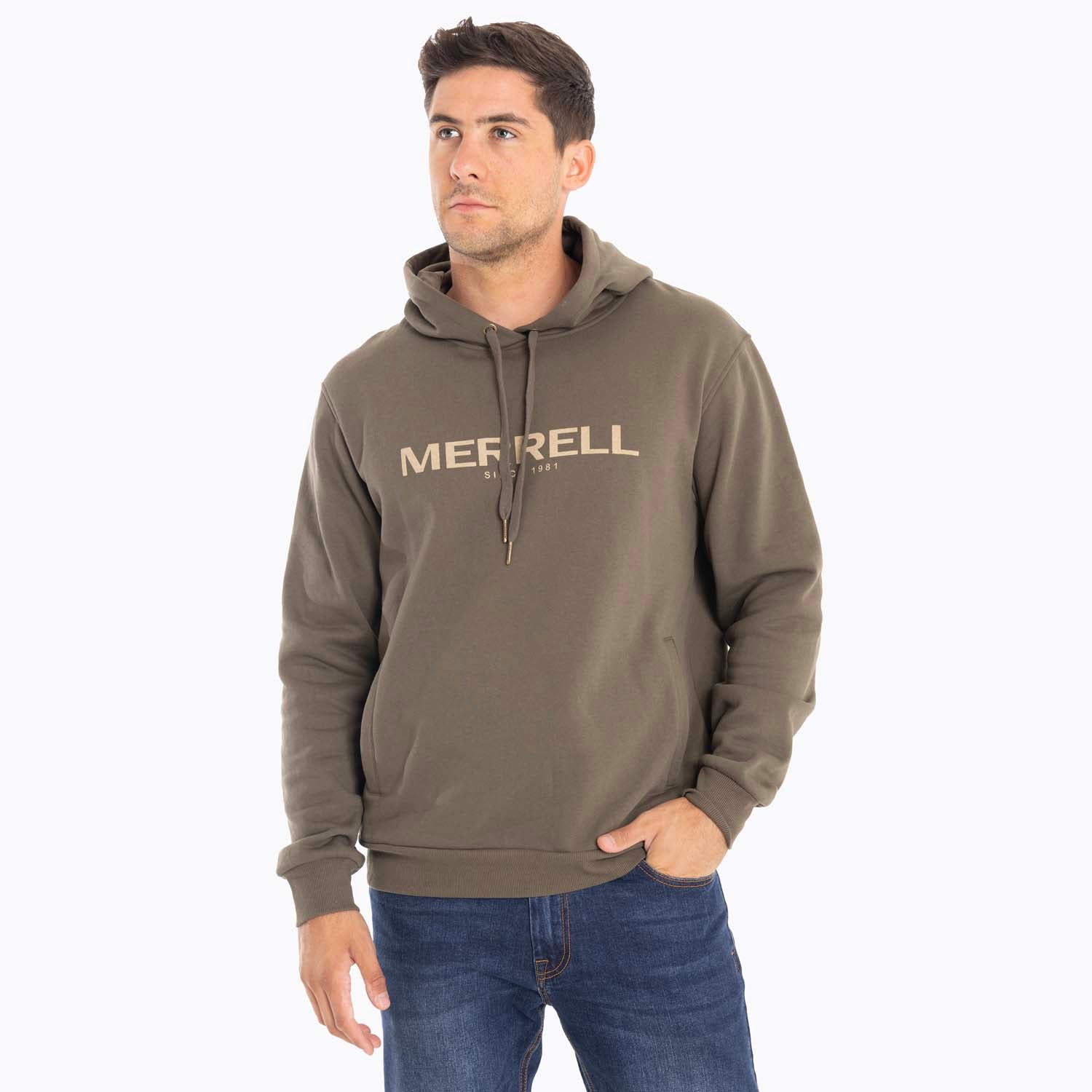 Poleron Hombre Full Zipper Merrell
