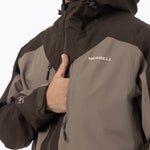 Impermeable Hombre Arkaon Hardshell Multicolor Café Merrell