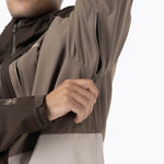 Impermeable Hombre Arkaon Hardshell Multicolor Café Merrell